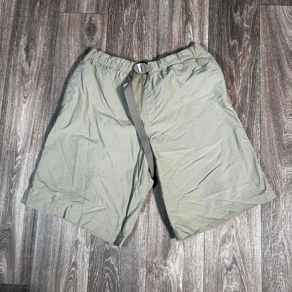Columbia Omni-Shade Khaki Hiking Shorts gorpcore